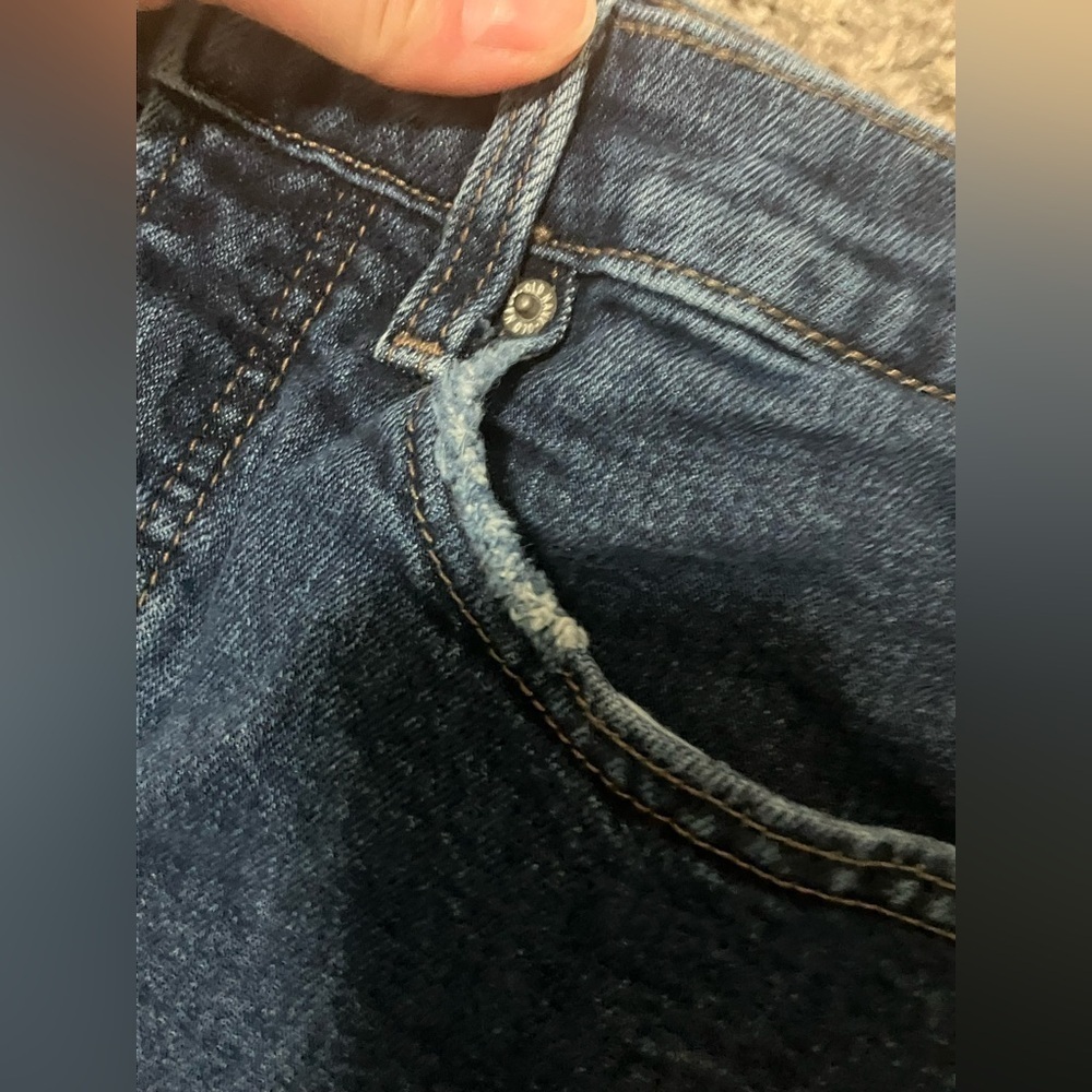 Old Navy Women's Blue Jeans Size 6 - Picture 5 of 7